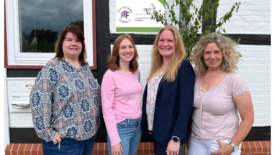 Der neue FFF-Vorstand (v.l.): Beate Budek, Luisa Kehne, Marleen Becker und Gaby Jellen.  (Foto: privat)