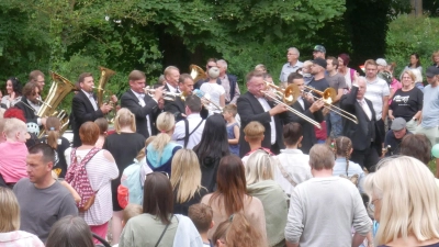 Kinderschützenfest-Start auf der Mjuseumsinsel. (Foto: gk)