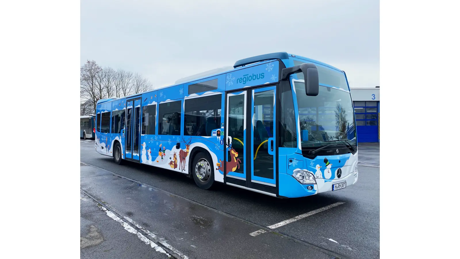 Der Regiobus-Winterbus ist unterwegs.  (Foto: privat)