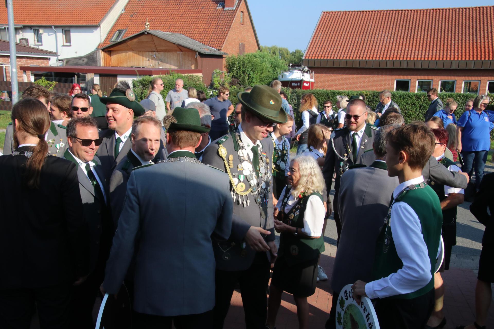 Impressionen vom Schützenfest Großenheidorn. (Foto: gi)