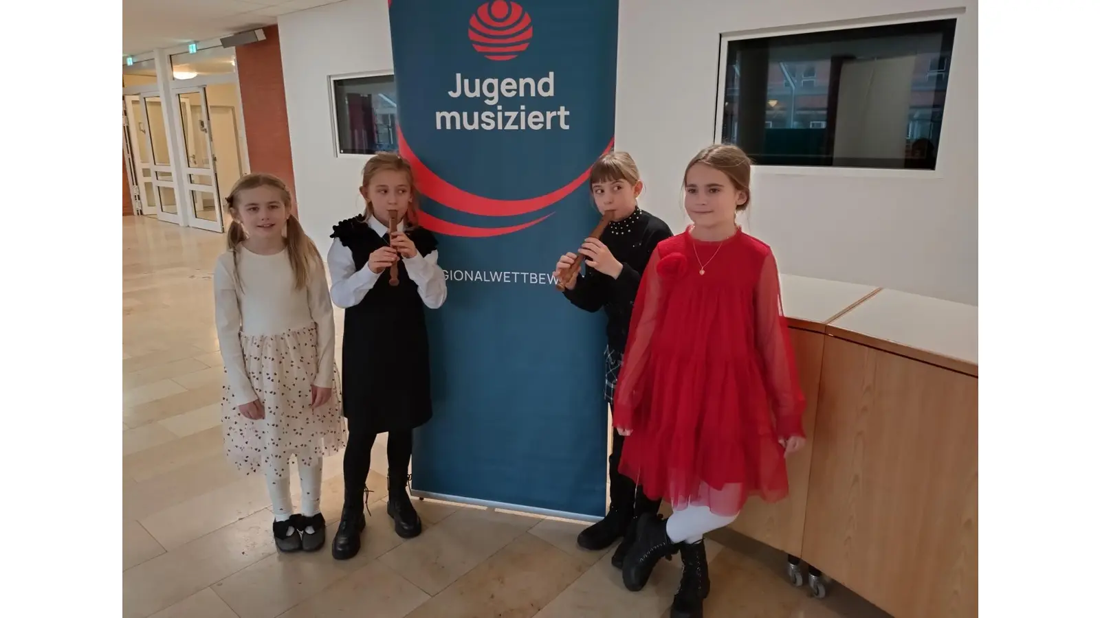 Die Jugend-musiziert-Preisträgerinnen. (Foto: privat)