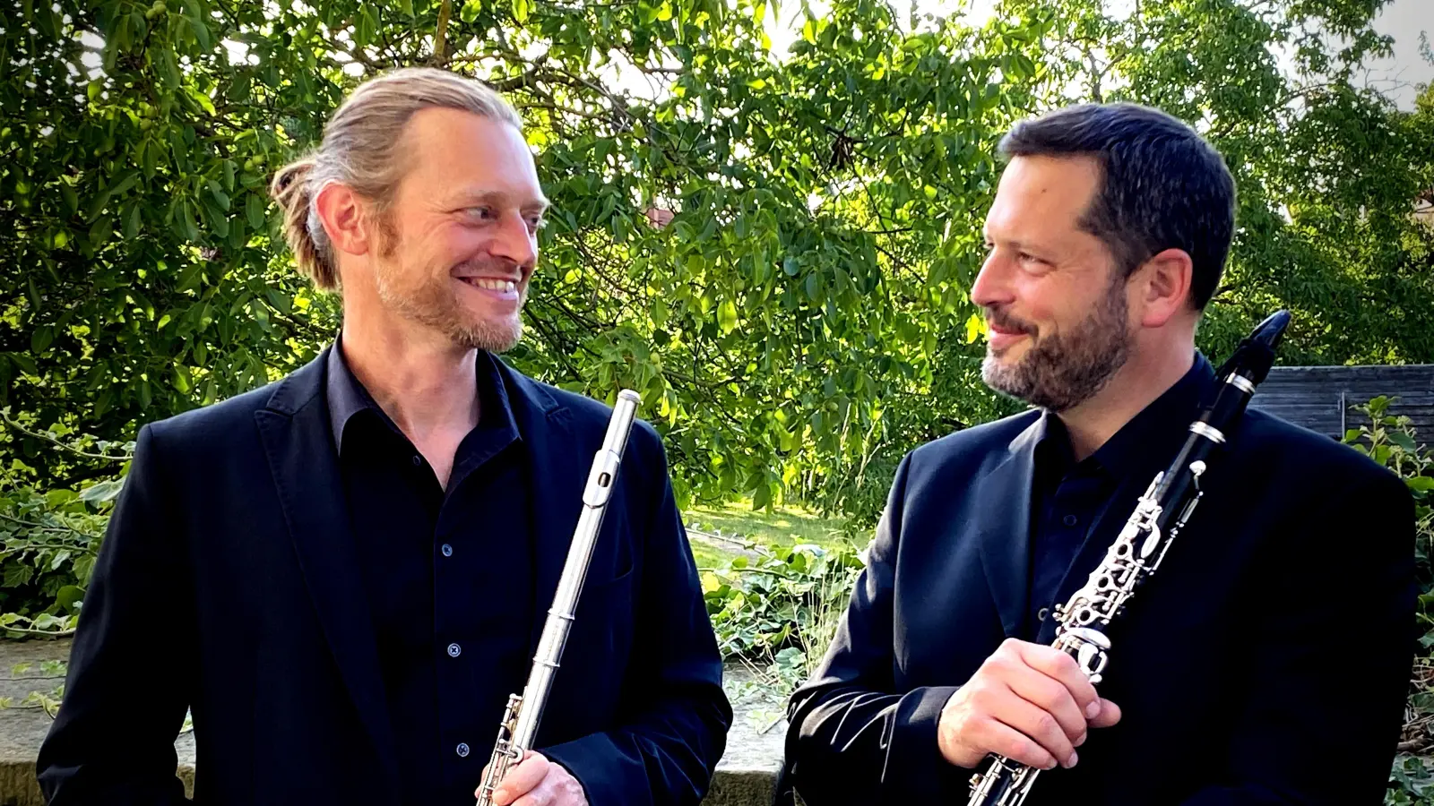 Gerald Pursche (li.) und Torsten Seinecke sind: Das „DUO DOLCE”. (Foto: privat)