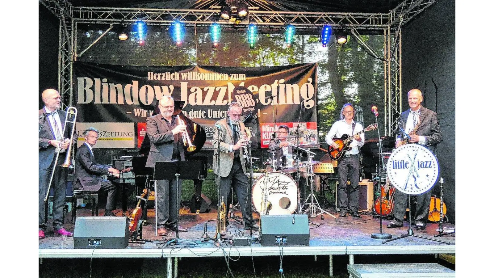 Fünftes Blindow Jazz Meeting trotz Regen Erfolg (Foto: nh)