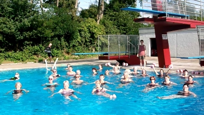 Begehrte Aquafitness-Kurse, der SV Butteramt hofft auf eine Fortsetzung im nächsten Jahr.  (Foto: gi)