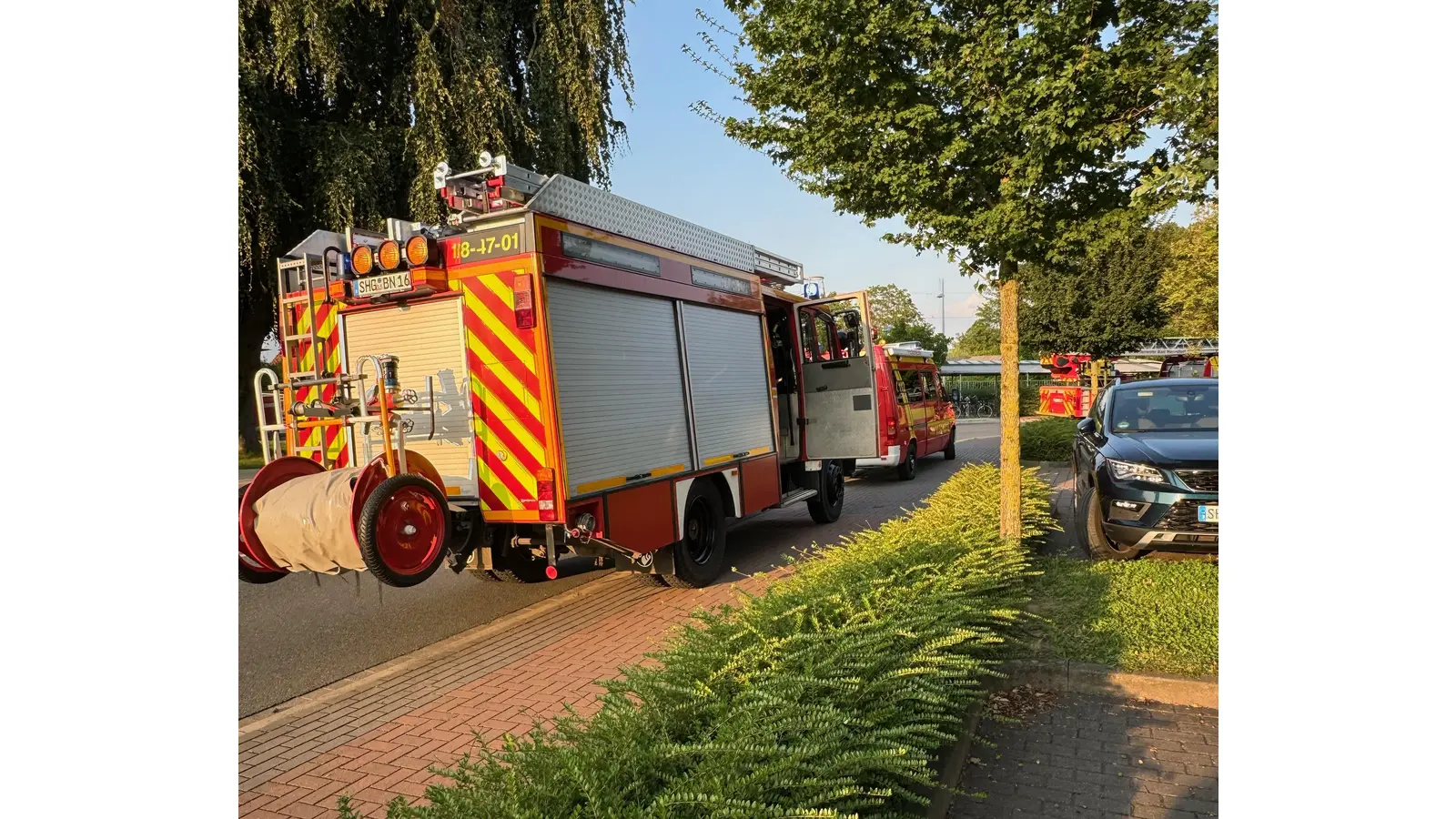 Die Bad Nenndorfer Wehr war am Wochenende erneut stark gefordert. (Foto: privat)