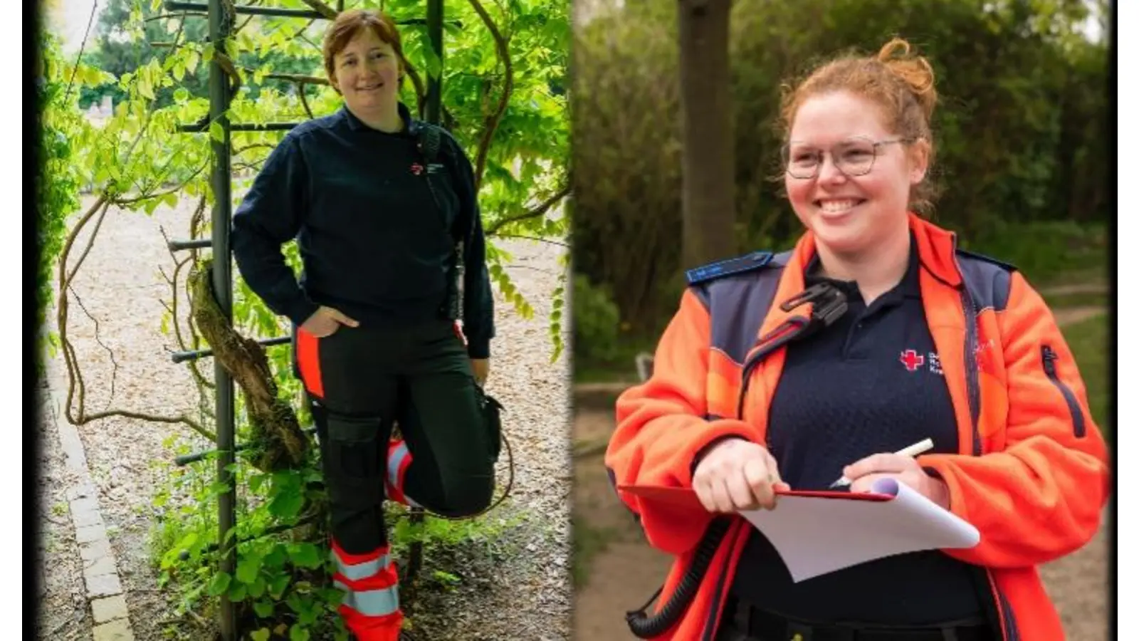 Die neue Jugendrotkreuzleitung in Rinteln: Friederike Offeln und Pia Kipper.  (Foto: ste)