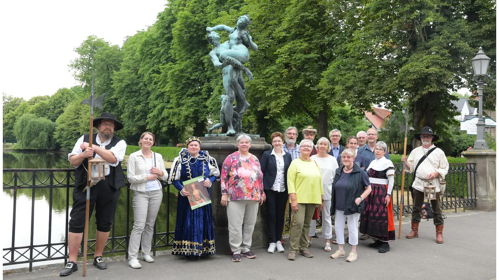 Die Gästeführer freien sich auf die nächsten Touren im August. (Foto: privat)