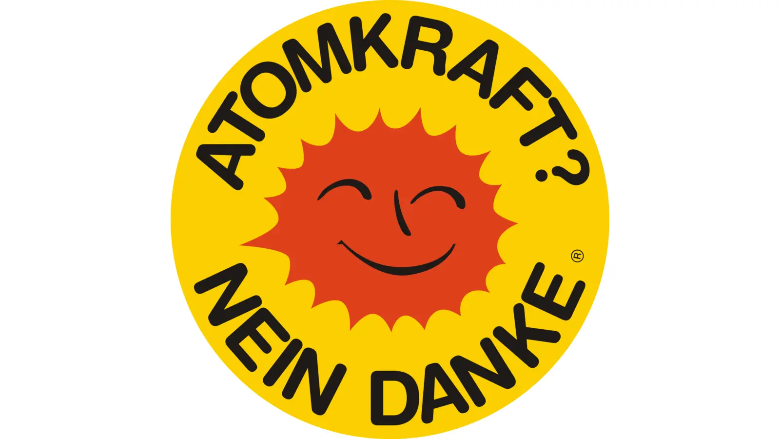 Symbol der Anti-Atomkraft-Bewegung.  (Foto: Anne Lund, dänische Aktivistin)