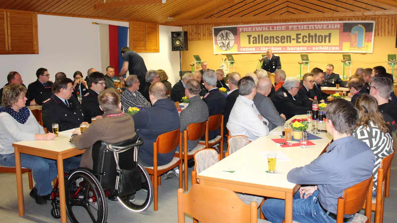 Volles Haus bei der Feuerwehr-Versammlung. (Foto: privat)