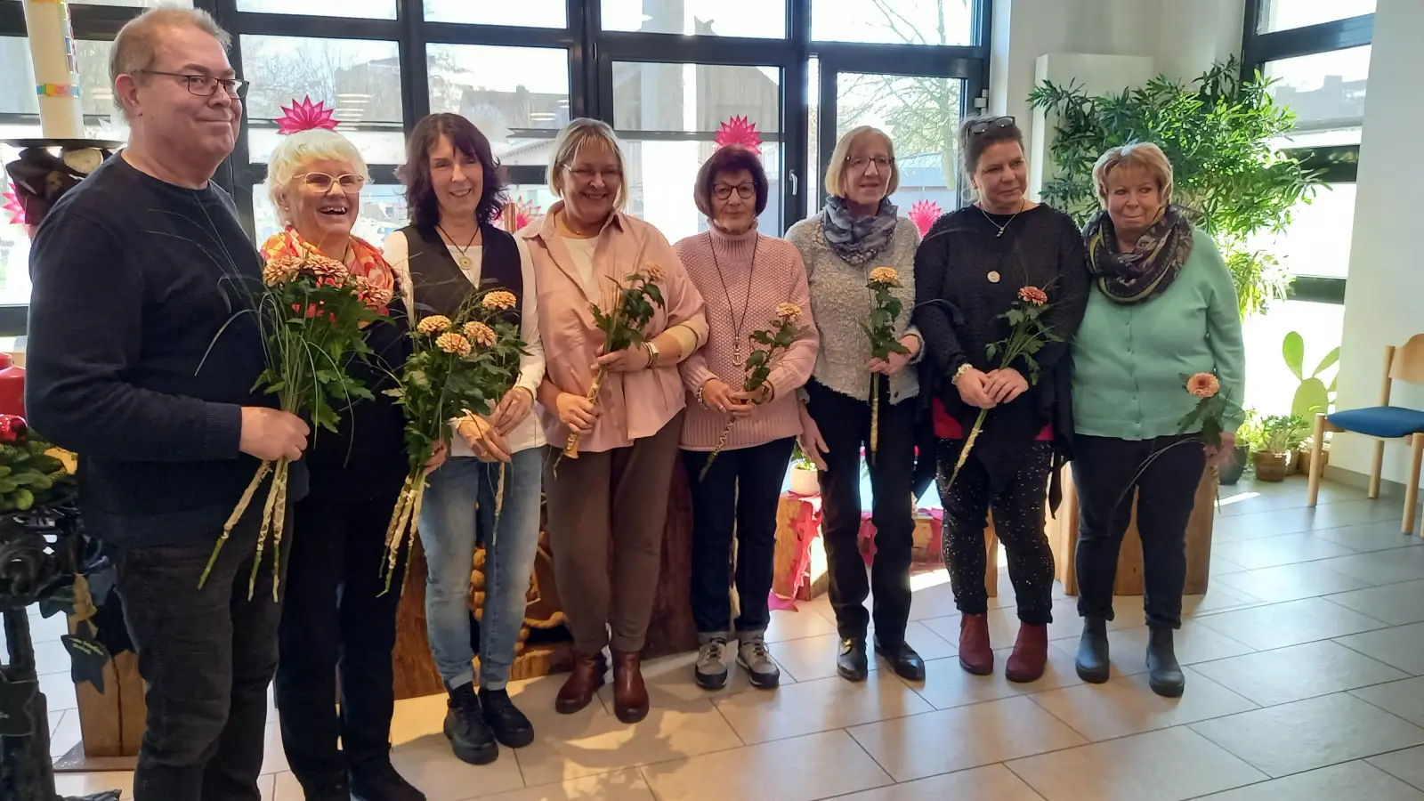 Blumen zum Abschied: Die Boni-Band hört auf. (Foto: privat)