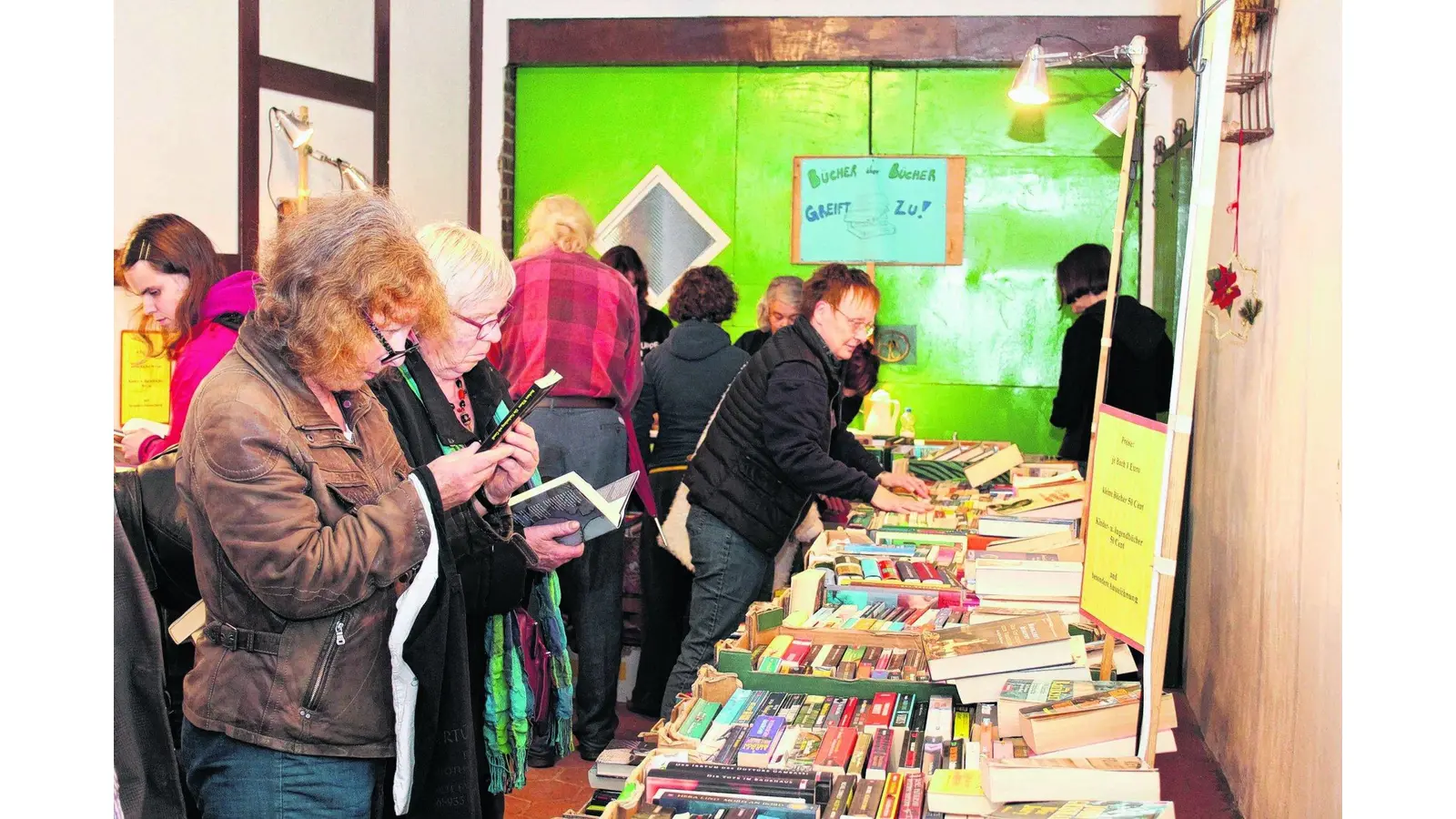 Bücher zu einem Schnäppchenpreis (Foto: jan)