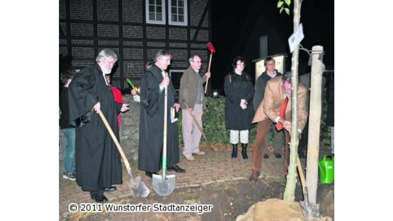 Luther-Baum zum Reformationstag (Foto: mk)