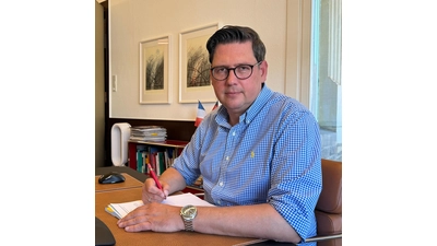 Axel Wohlgemuth, seit September 2021 Bürgermeister in Bückeburg (Foto: ab)