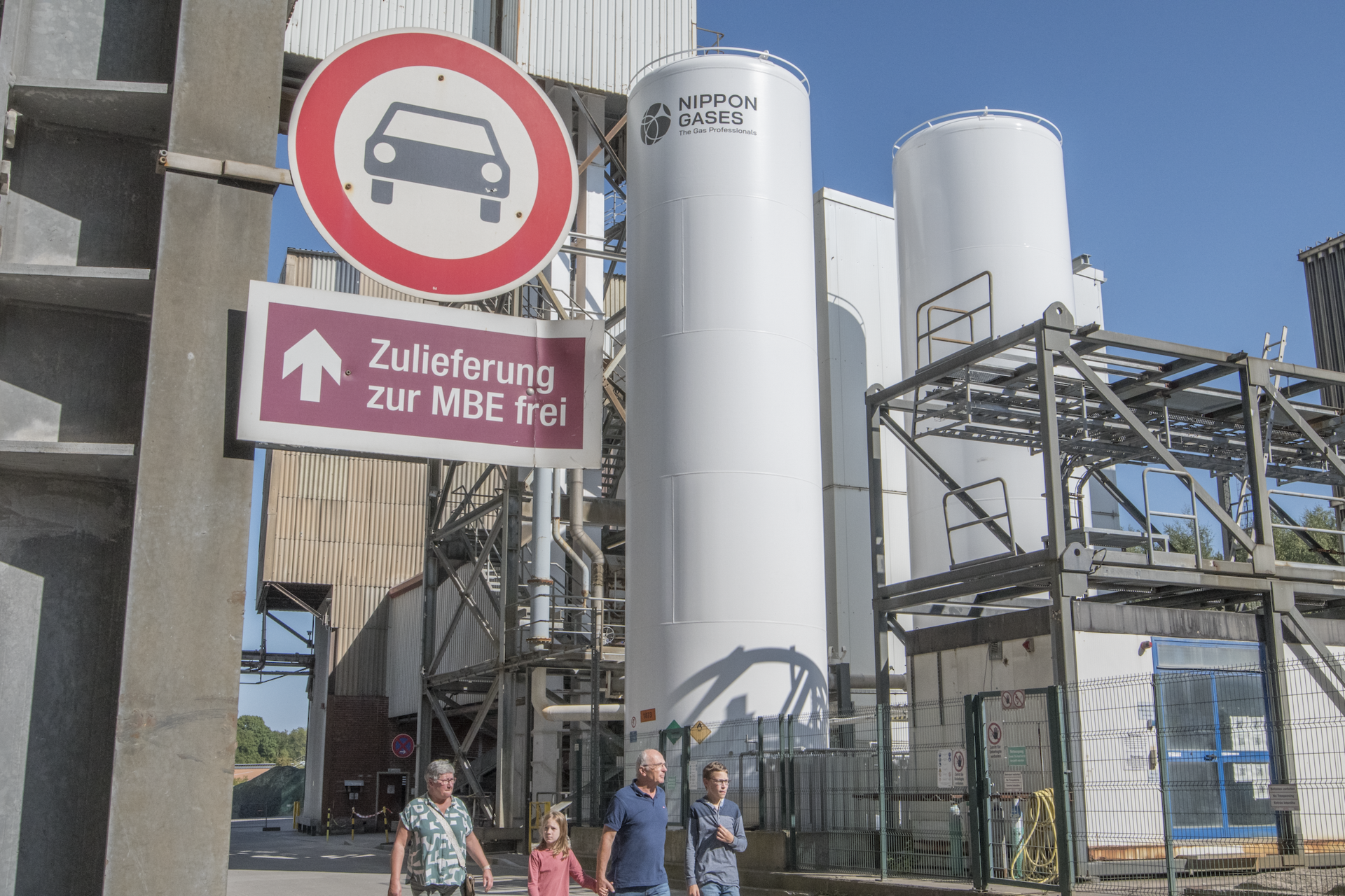 Besucherandrang zum Tag der offenen Tür. (Foto: nd)