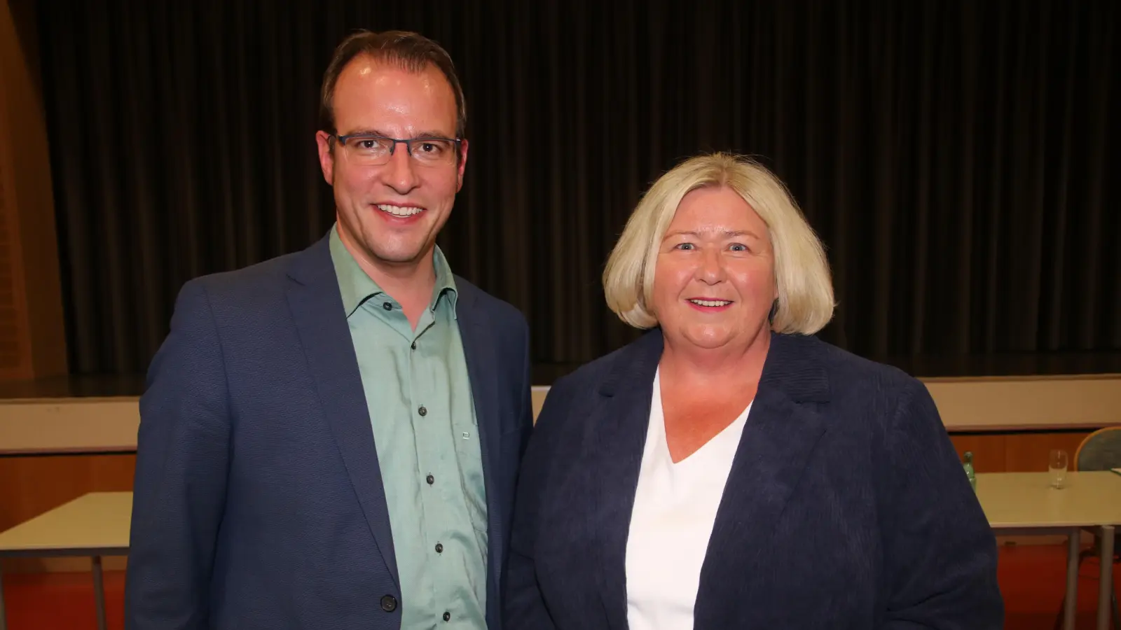 Martin Ehlerding und Christiane Schweer.  (Foto: gi)