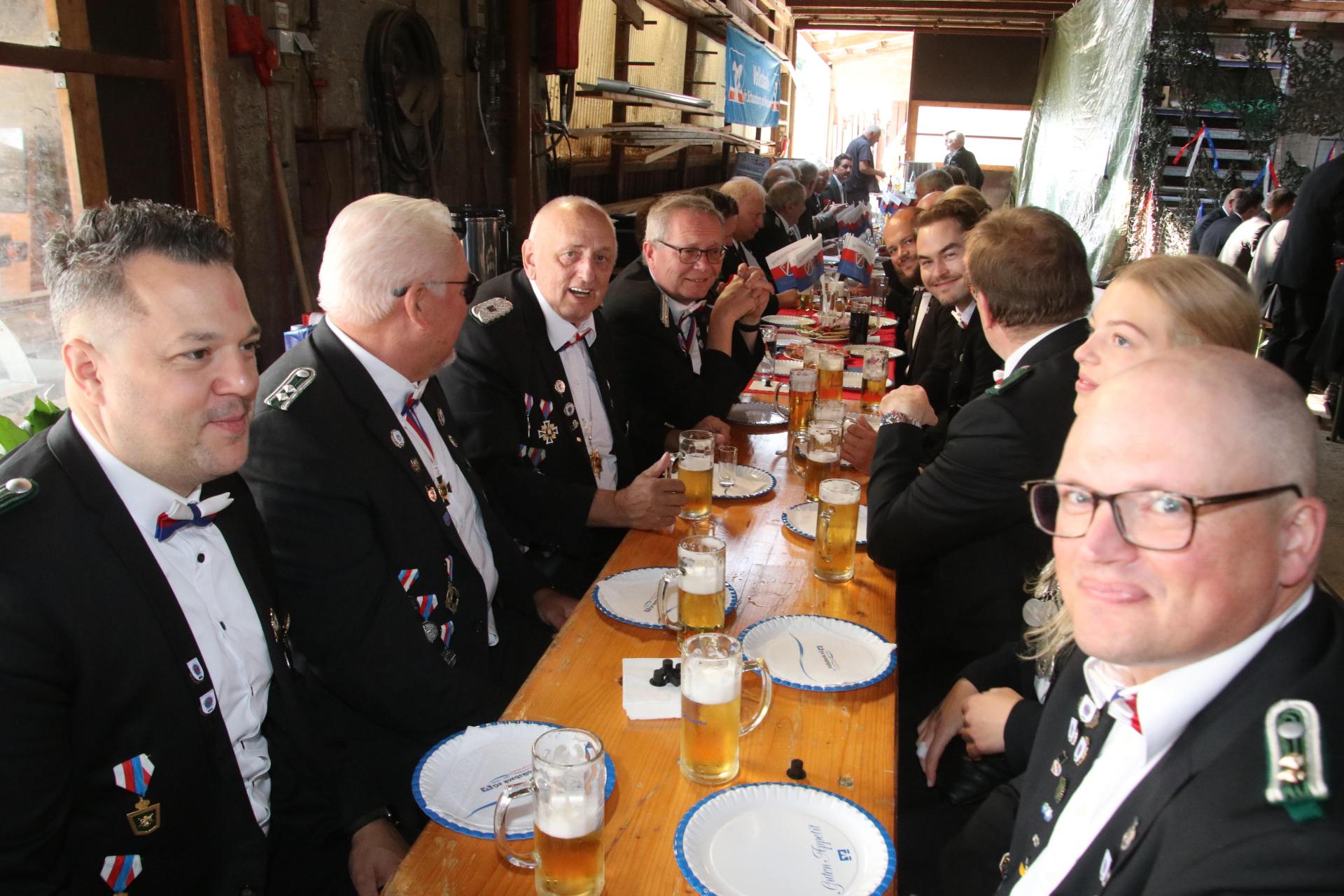 Impressionen vom Schützenfest Großenheidorn. (Foto: gi)