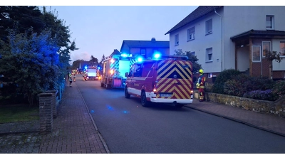 Die Einsatzstelle in der Parkstraße in Apelern. (Foto: privat)