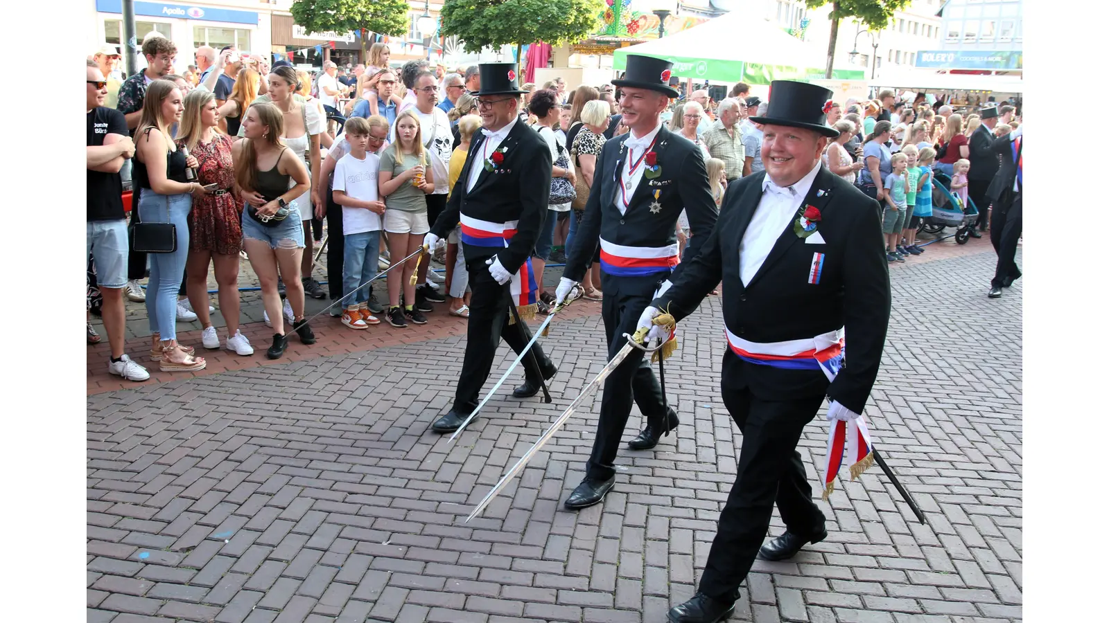 Ab Mittwoch gibt das Schützenfest den Takt in der Kreisstadt vor. (Foto: bb)