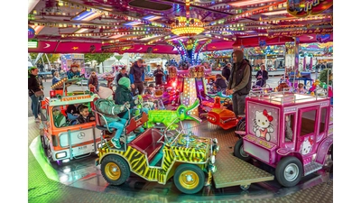 Beim Martini-Markt in Rodenberg drehen sich die Kinderkarussells. (Foto: wk)