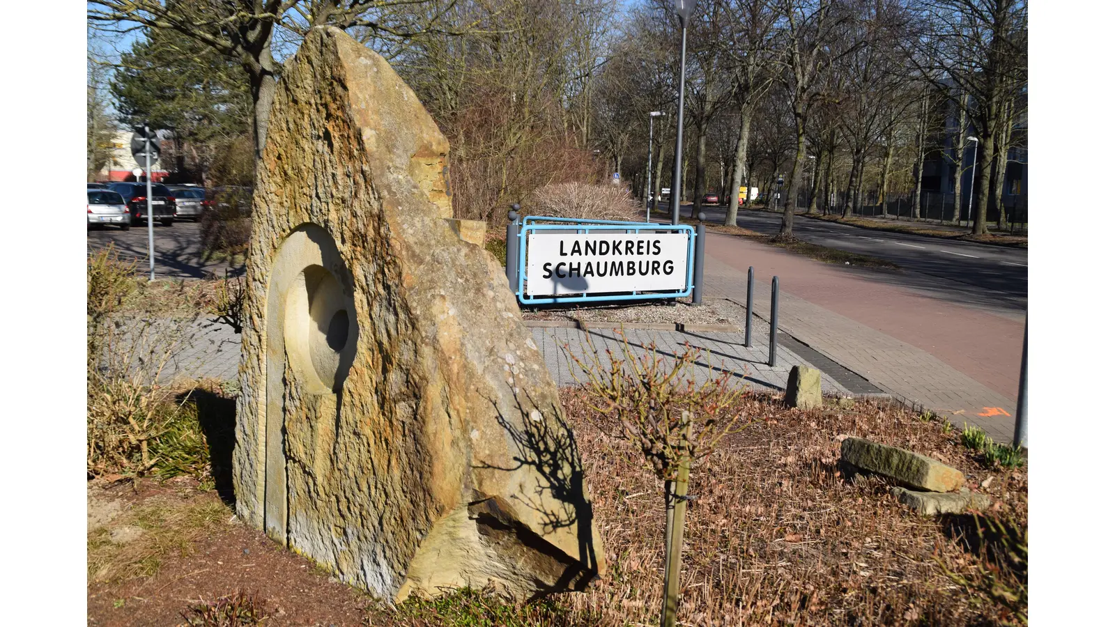 Das Verwaltungszentrum des Landkreises Schaumburg an der Jahnstraße (Foto: ab)