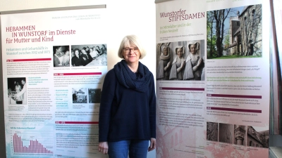 Freut sich auf die Ausstellung: Koordinatorin Heike Schulze. (Foto: wb)