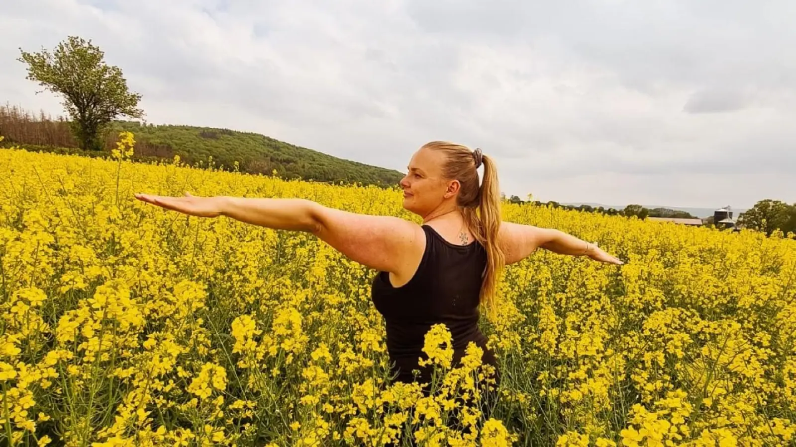 Übungsleiterin Melanie Jahn bietet beim TSV nun auch Kinder-Yoga an. (Foto: privat)