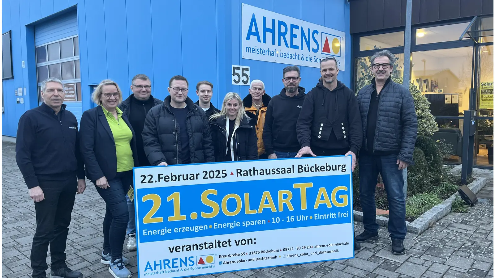 Dieter Ahrens hat wieder eine Reihe Unternehmer für den Solartag in Bückeburg begeistern können.  (Foto: nd)