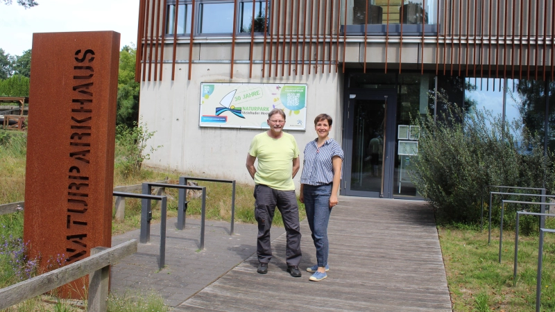 Im Gespräch: Heinrich Grages und Doreen Juffa (Foto: wb)