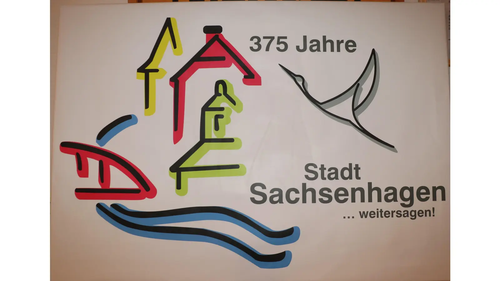 Das neue Logo der Stadt Sachsenhagen.  (Foto: HANS-HEINER GIEBEL)