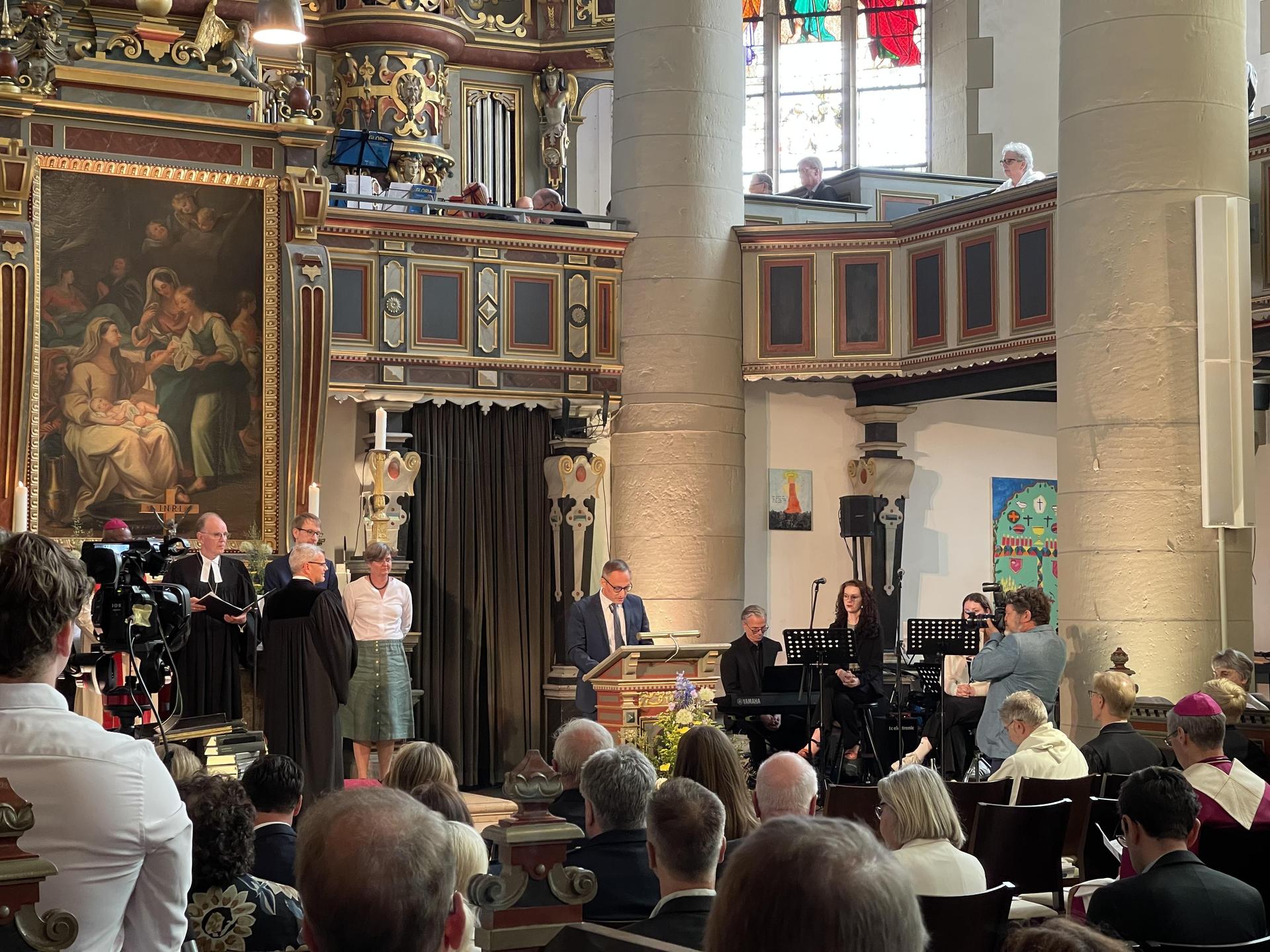 In der Stadtkirche. (Foto: nd)