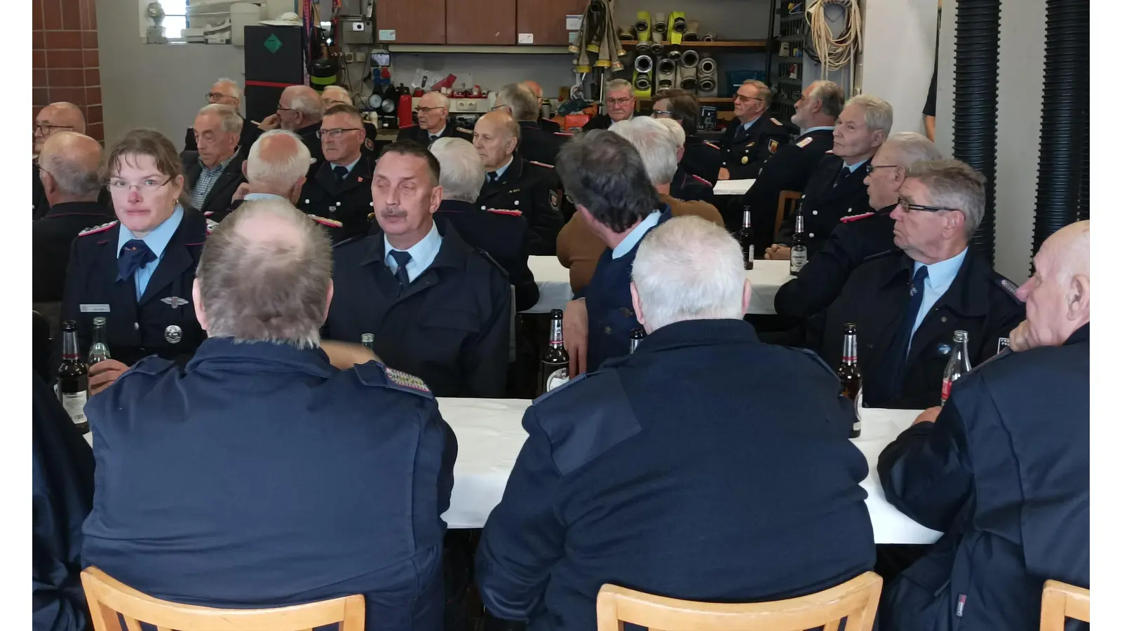 Gut besucht das Feuerwehrhaus in Wendthagen-Ehlen. (Foto: privat)