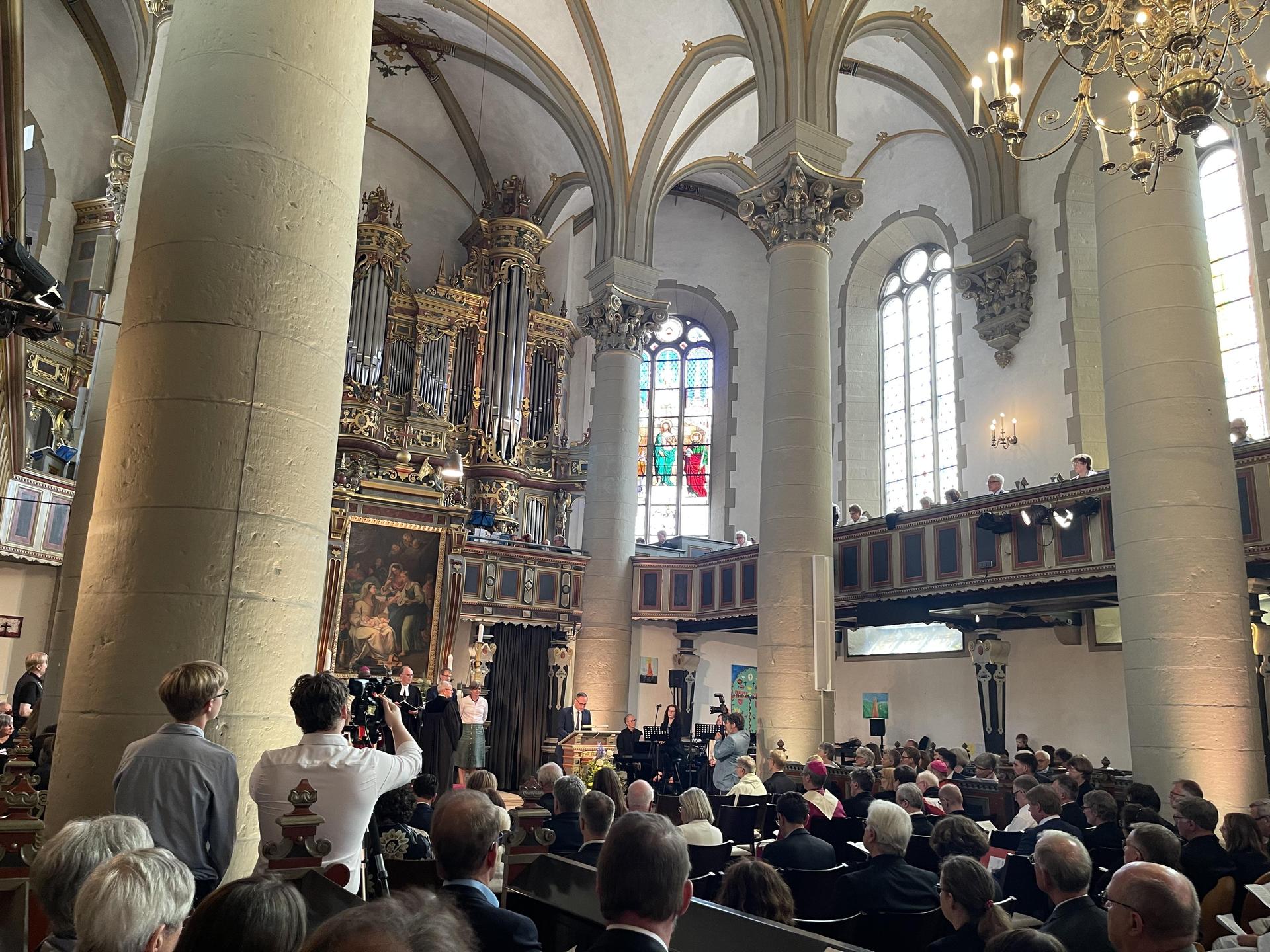 In der Stadtkirche. (Foto: nd)