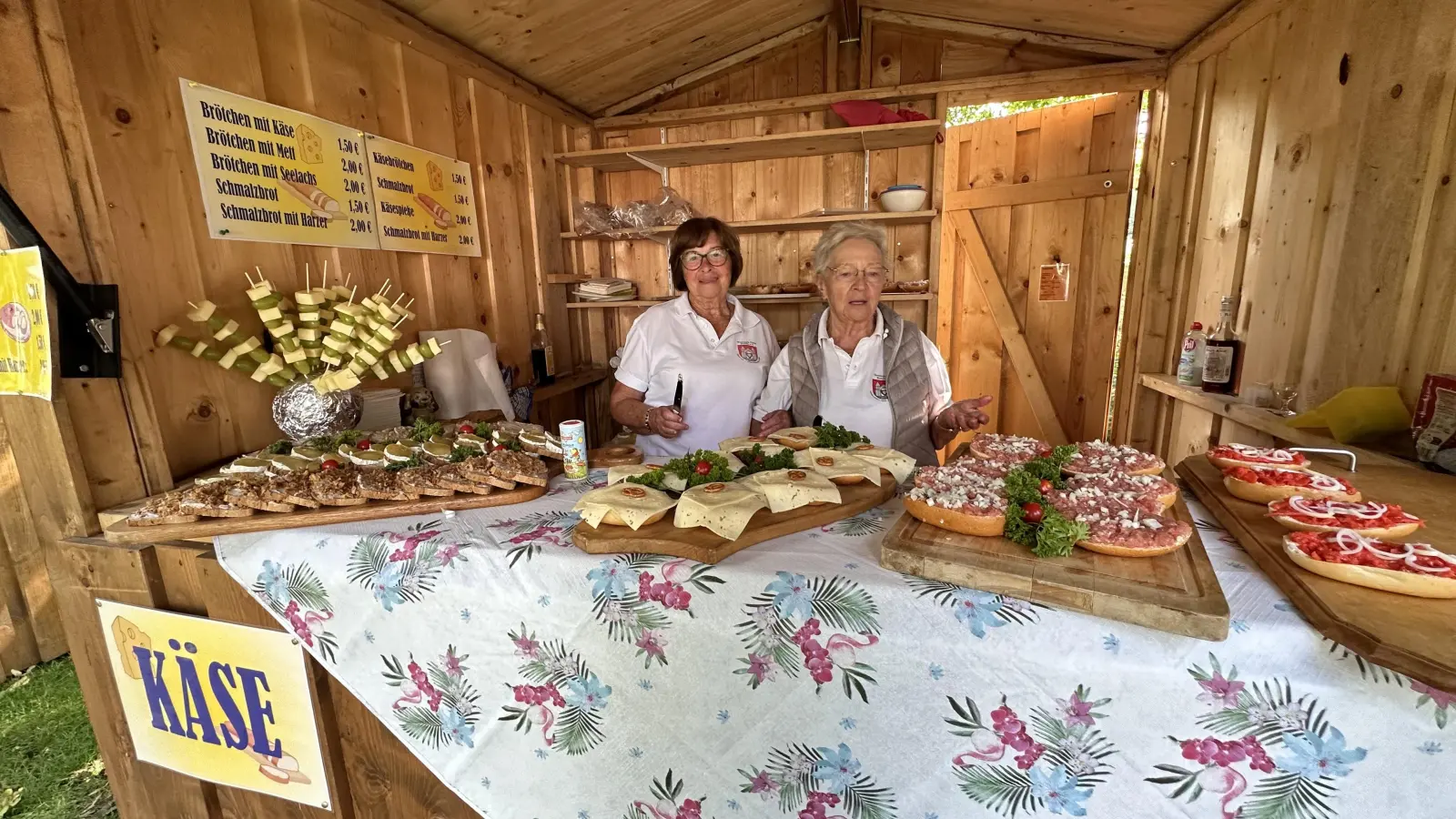 Reichlich gutes Essen zur tollen Chormusik machen das Fest zu einem echten Genussausflug. (Foto: ste)