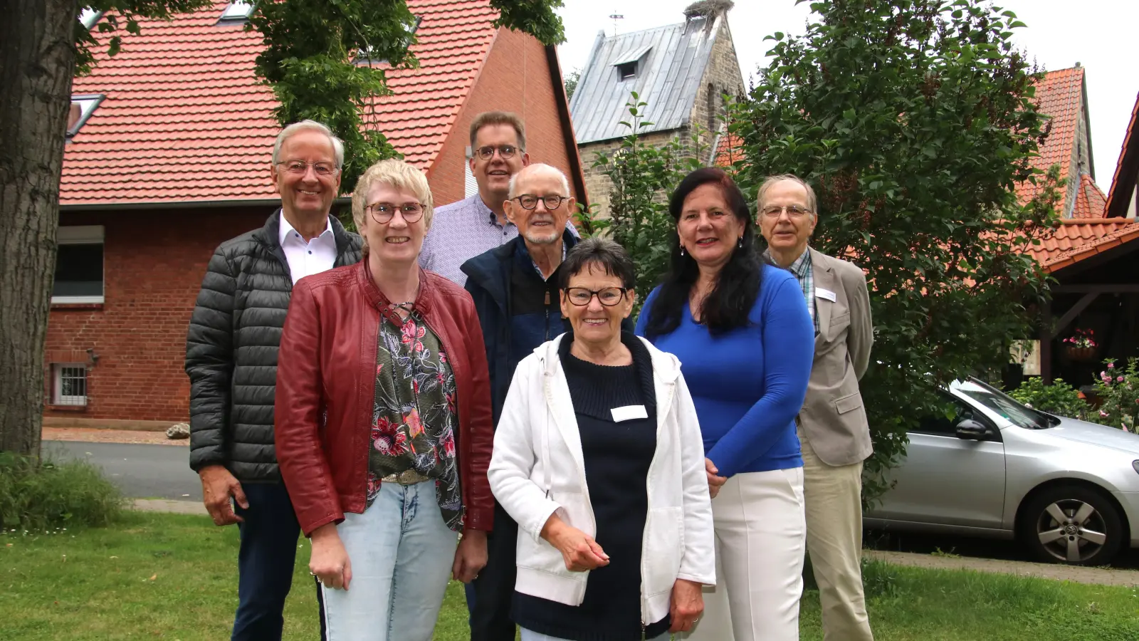 Der Vorstand des Freundeskreises (v.li.): Hans-Georg Oldendorf, Jutta Rohrbach, Jörg Mecke, Rüdiger Stucke, Renate Grothe, Anja Emmanouilidis und Helmut Westendorf.  (Foto: gi)