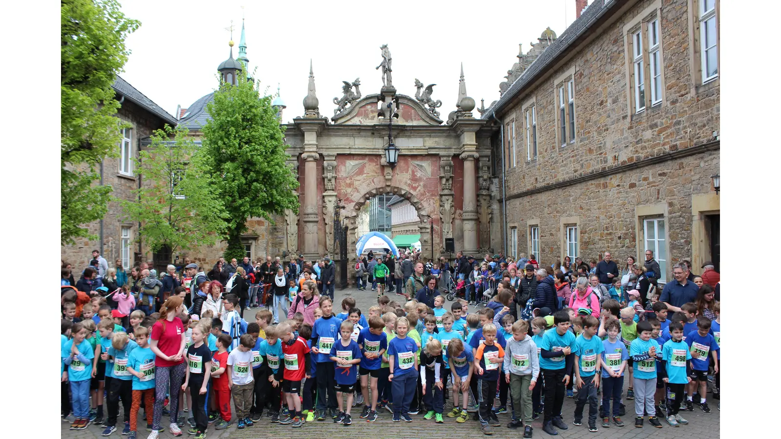 Die Kinder freuen sich auf den Start. (Foto: privat)