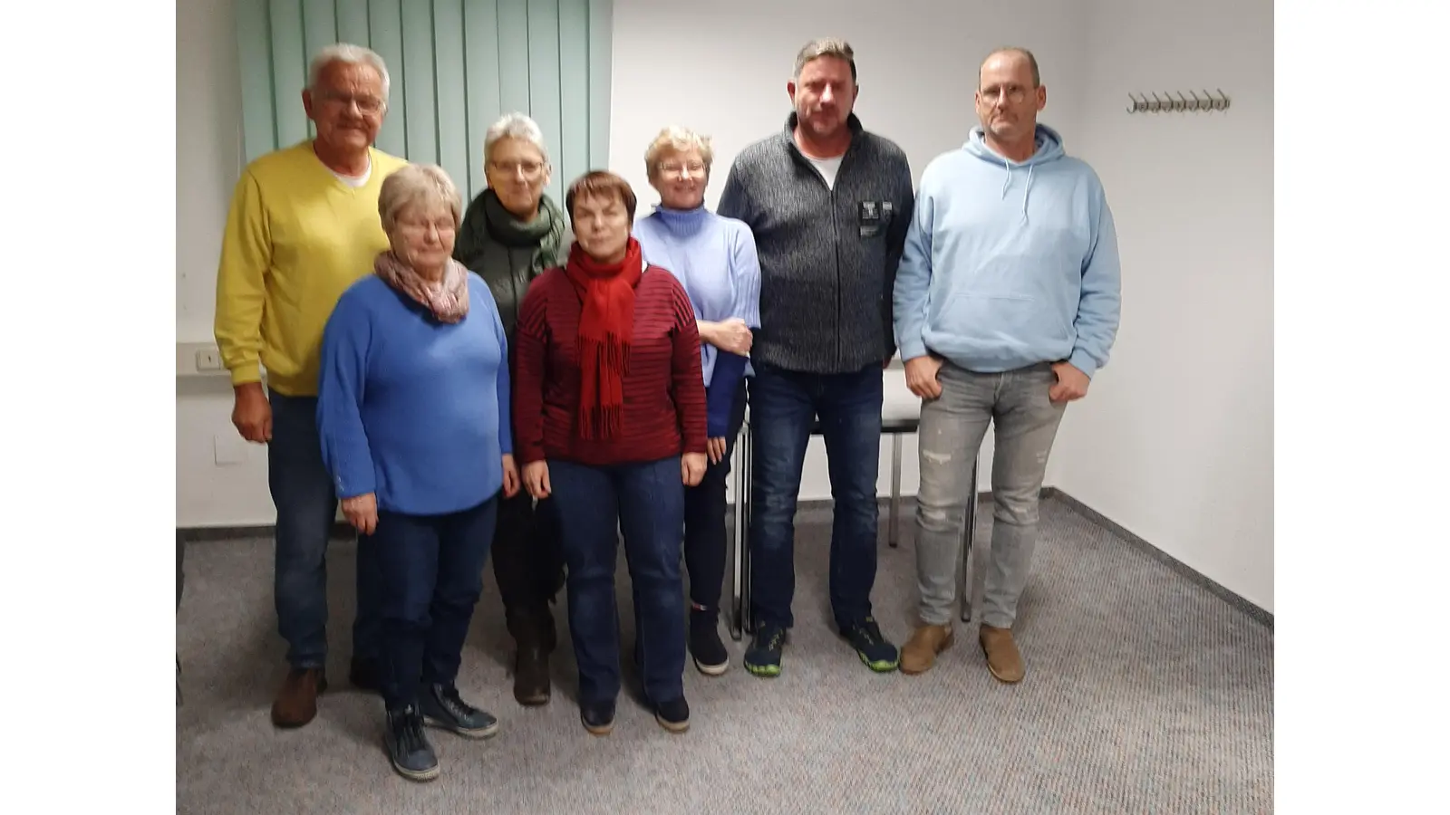 Der Vorstandsteam des neugegründeten Fördervereins Solabali: Heinrich Widdel (v. li.), stellvertretender Vorsitzender, Siegrid Wolff, Beisitzerin, Renate Paschen, Beisitzerin, Ivonne Prczigodda, Schriftführerin, Gabi Schenke, Beisitzerin, Holger Wessel, Vorsitzender, Franz-Josef Gövert, Kassenwart. (Foto: privat)