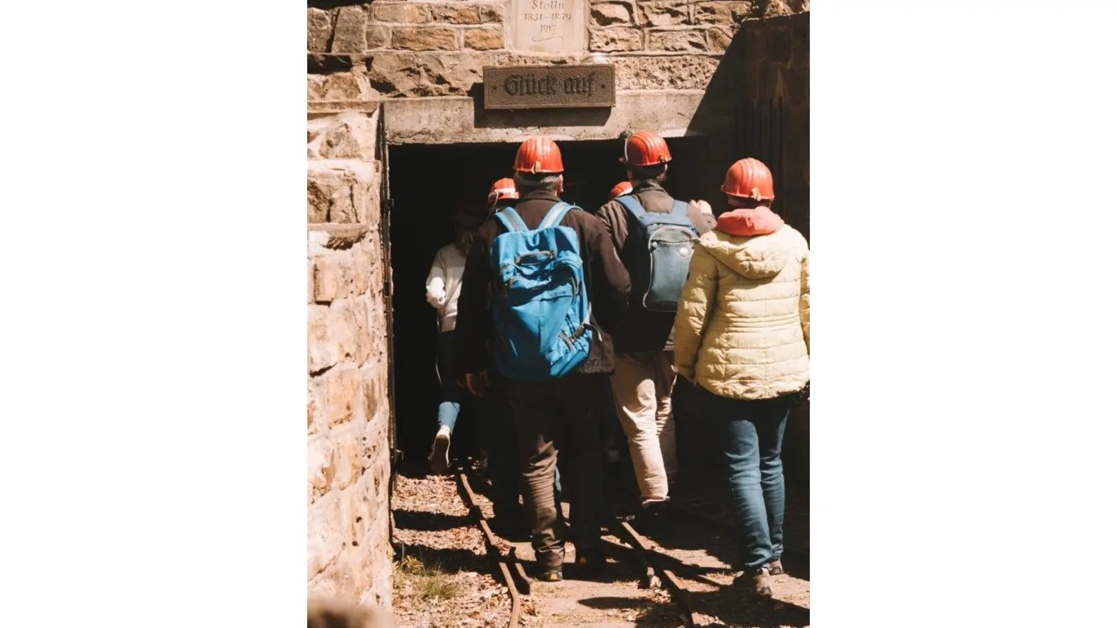 “Bergwerk in Betrieb” am Feggendorfer Stolln. (Foto: Privat)