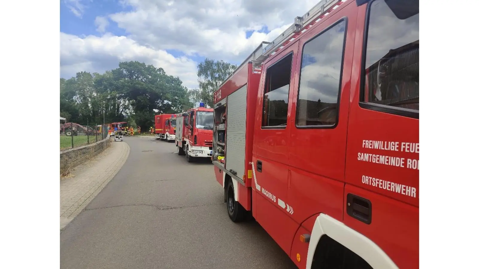 Mehrere Wehren waren in Hülsede im Einsatz. (Foto: privat)