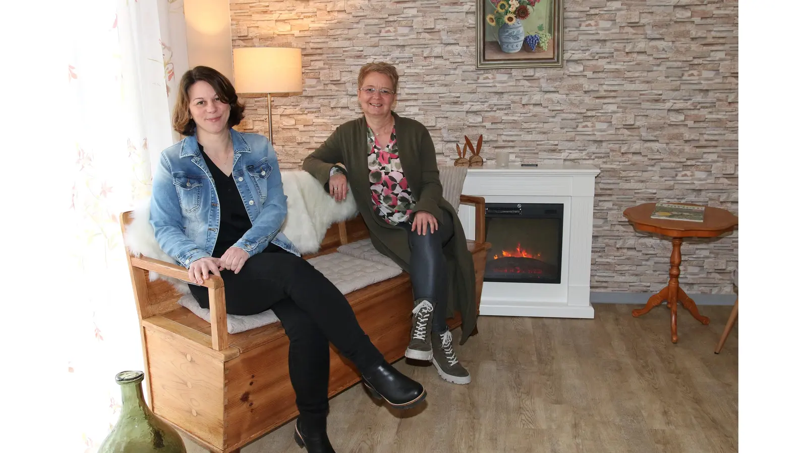 Das Team um Angela Beni und Susanne Wendt freut sich auf weitere Gäste in der kürzlich vom DRK eröffneten Tagespflege Bergkrug. (Foto: Borchers, Bastian)