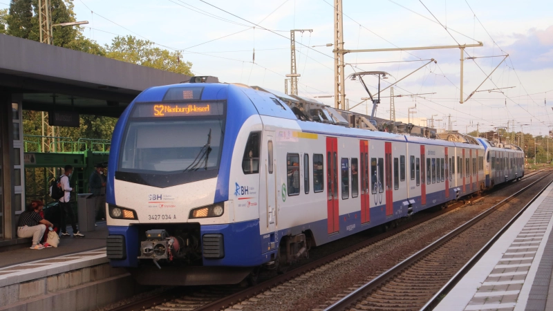 Fährt aktuell nur bis Wunstorf: Die S2 aus Hannover. (Foto: gi)