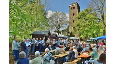 Am Klippenturm wird ordentlich gefeiert. (Foto: ste)