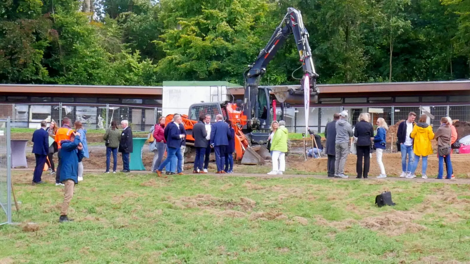 LaGa Baustellen-Ortstermin für alle Interessierte. (Foto: gk)