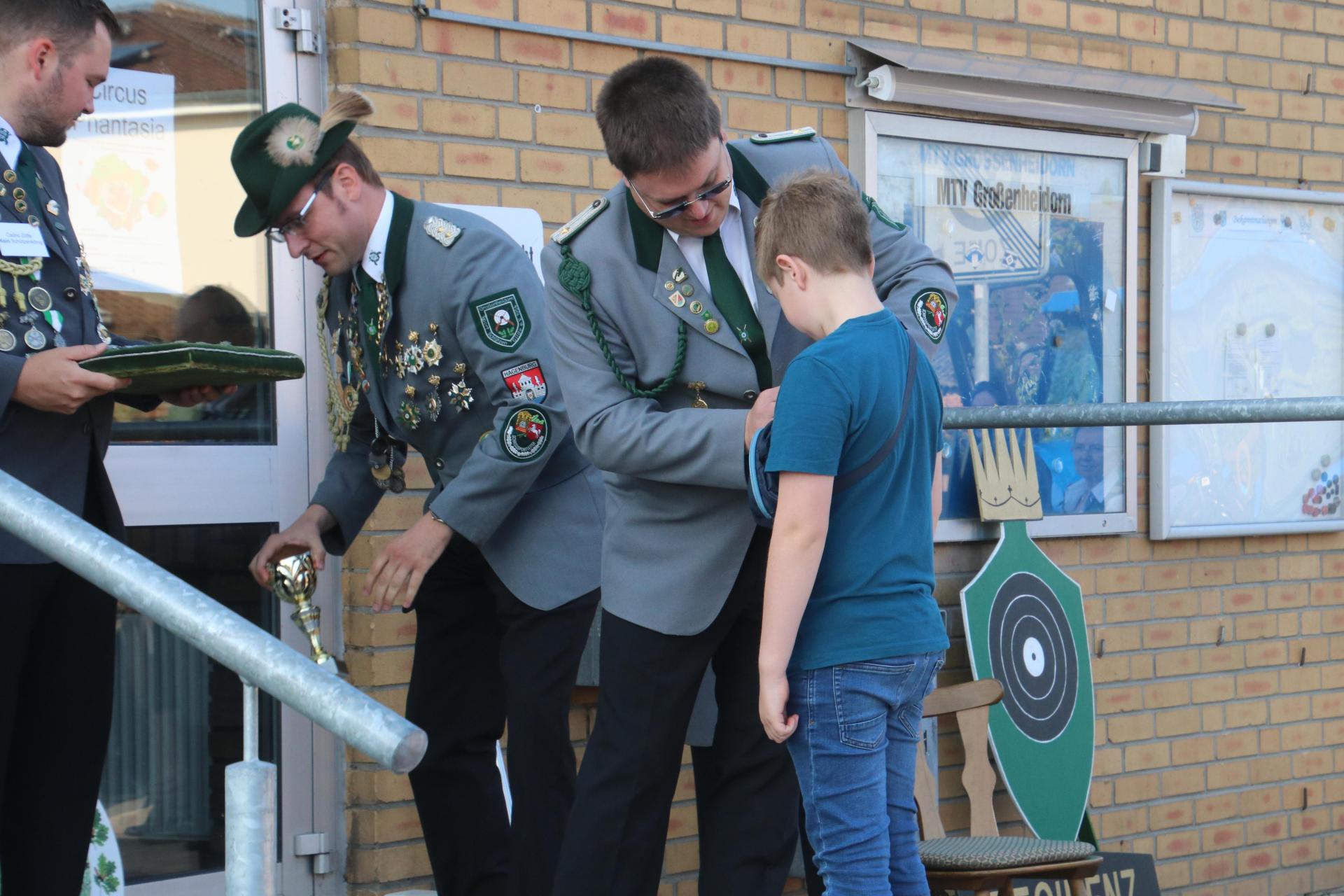 Impressionen vom Schützenfest Großenheidorn. (Foto: gi)