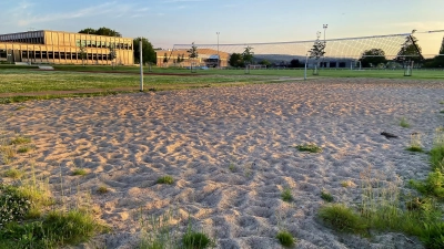 Ein Sportpark soll auf dem derzeitigen Sportgelände an der Burgfeldsweide entstehen. (Foto: ste)