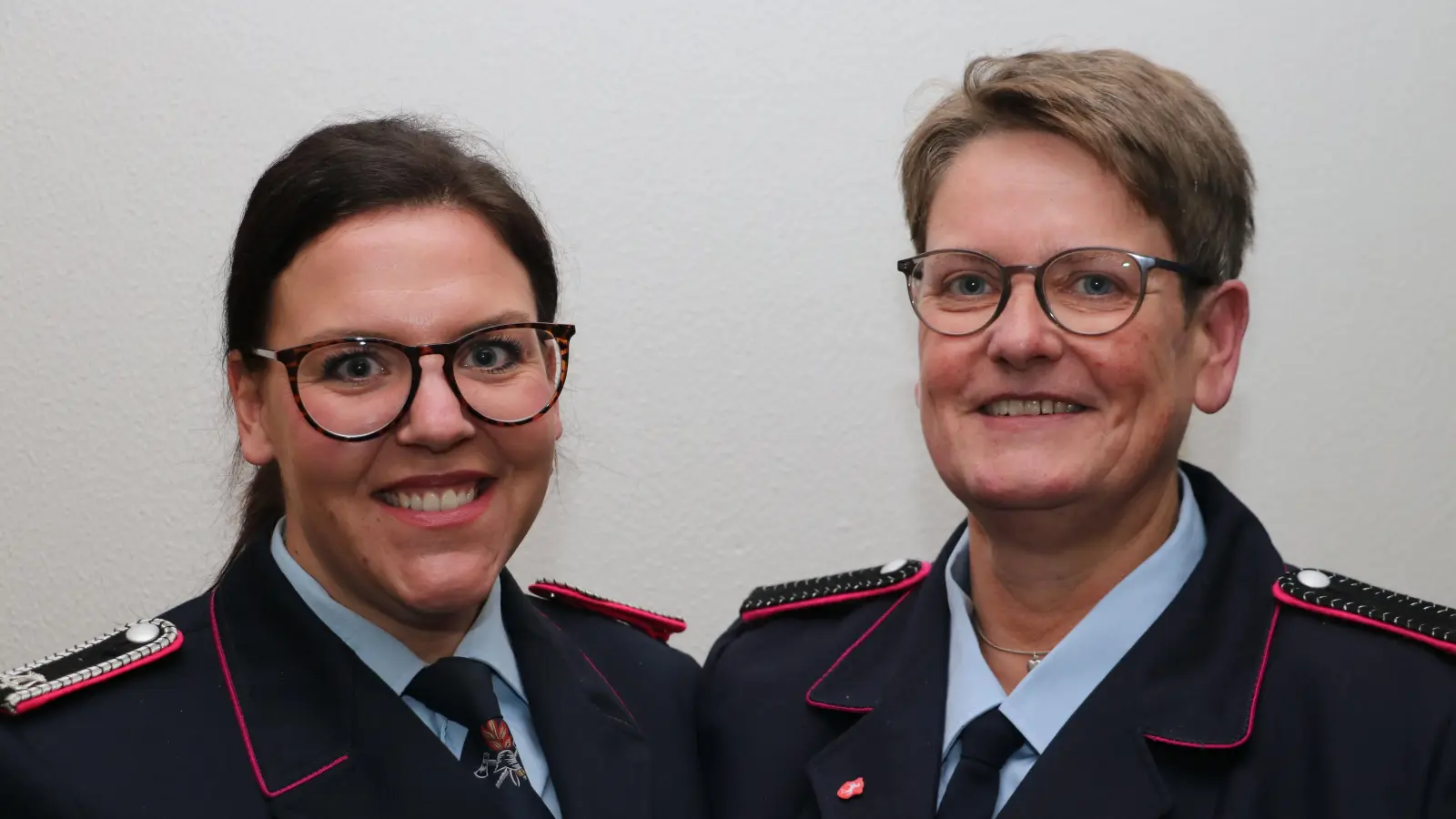 Die neuen Vorsitzenden des Spielmannszuges (v.li.): Juliane Folge und Manuela Behrens. (Foto: gi)