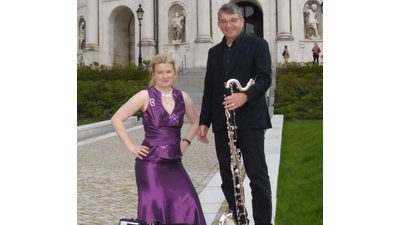 Klarinetten-Duo „Sing Your Soul“ überzeugt mit „Musik mit Herz, die die Seele berührt“. (Foto: Ralf Salzmann)