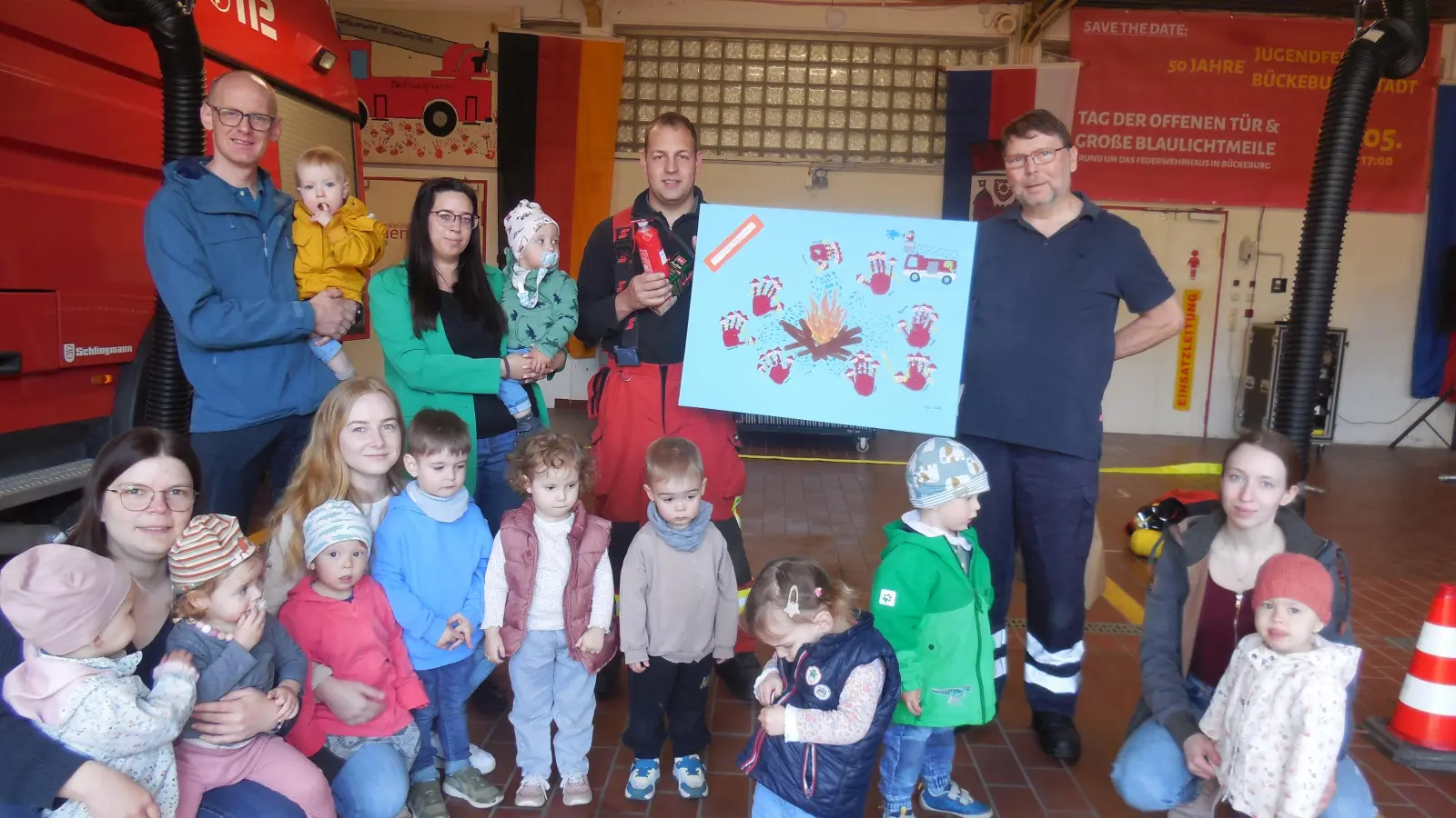 Der „Nachwuchs” bei der Stadtfeuerwehr.  (Foto: privat)