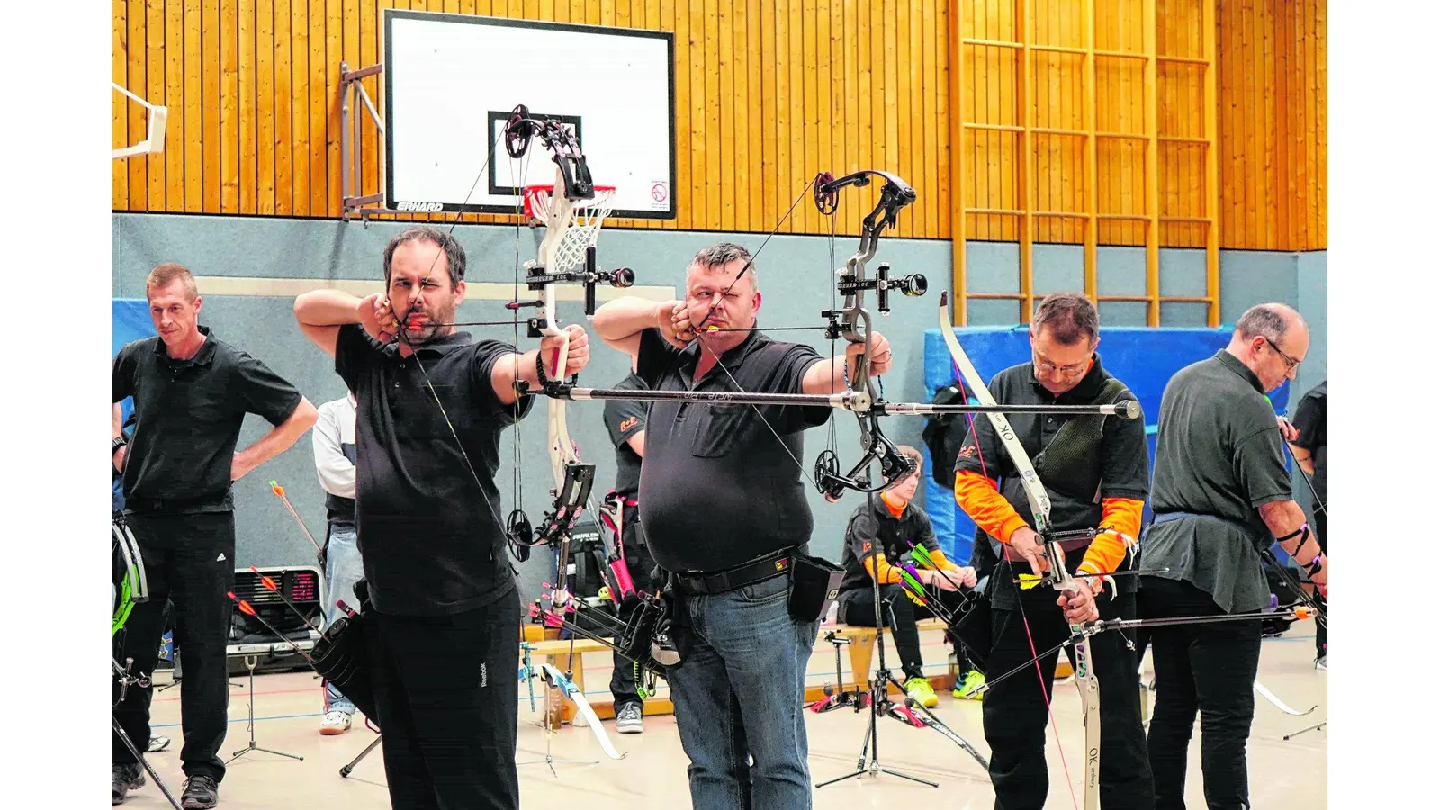 Schützen beweisen Zielsicherheit (Foto: mk)