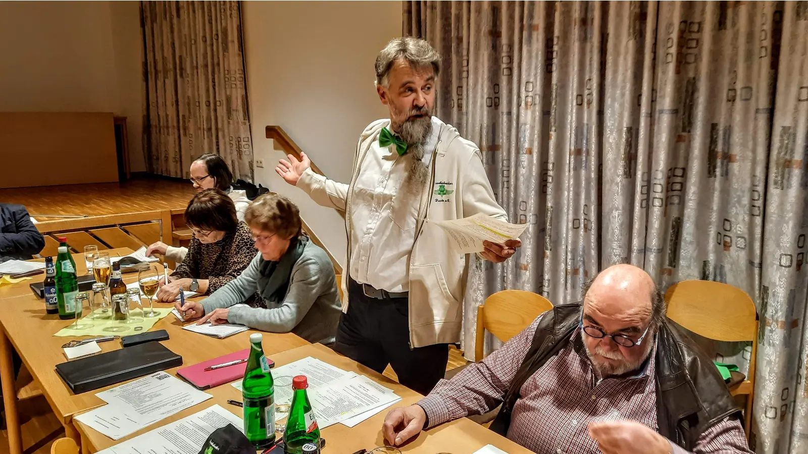 Der Eisenbahnchores Haste traf sich vor kurzem zur Mitgliederversammlung. (Foto: privat)