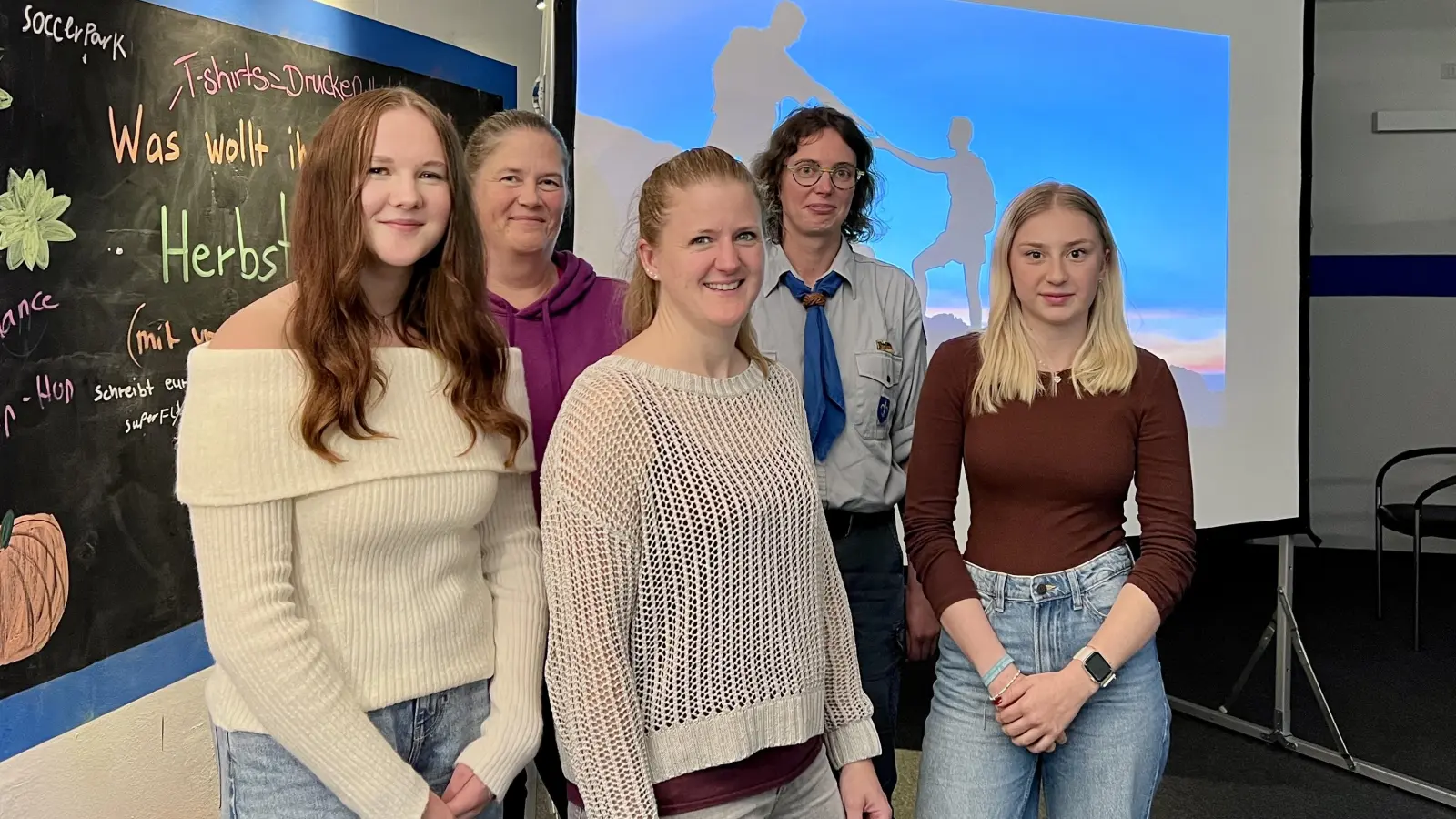 Der neue Vorstand (v.li.): Emma Pohle, Cornelia Milkowski, Anika Schneider, Tanja Quaak und Mia Lahja Unger. (Foto: privat)